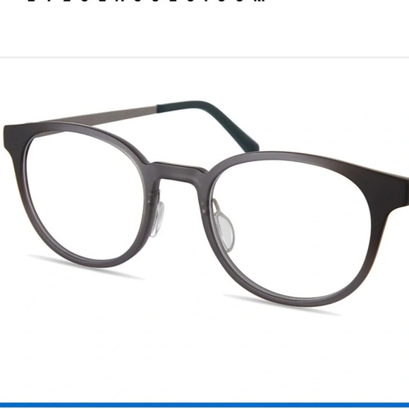 Eco GLOMMA GF UNISEX Eyeglasses & Magnet Sunglasses MGY Matte Gray NWT - Picture 2 of 8